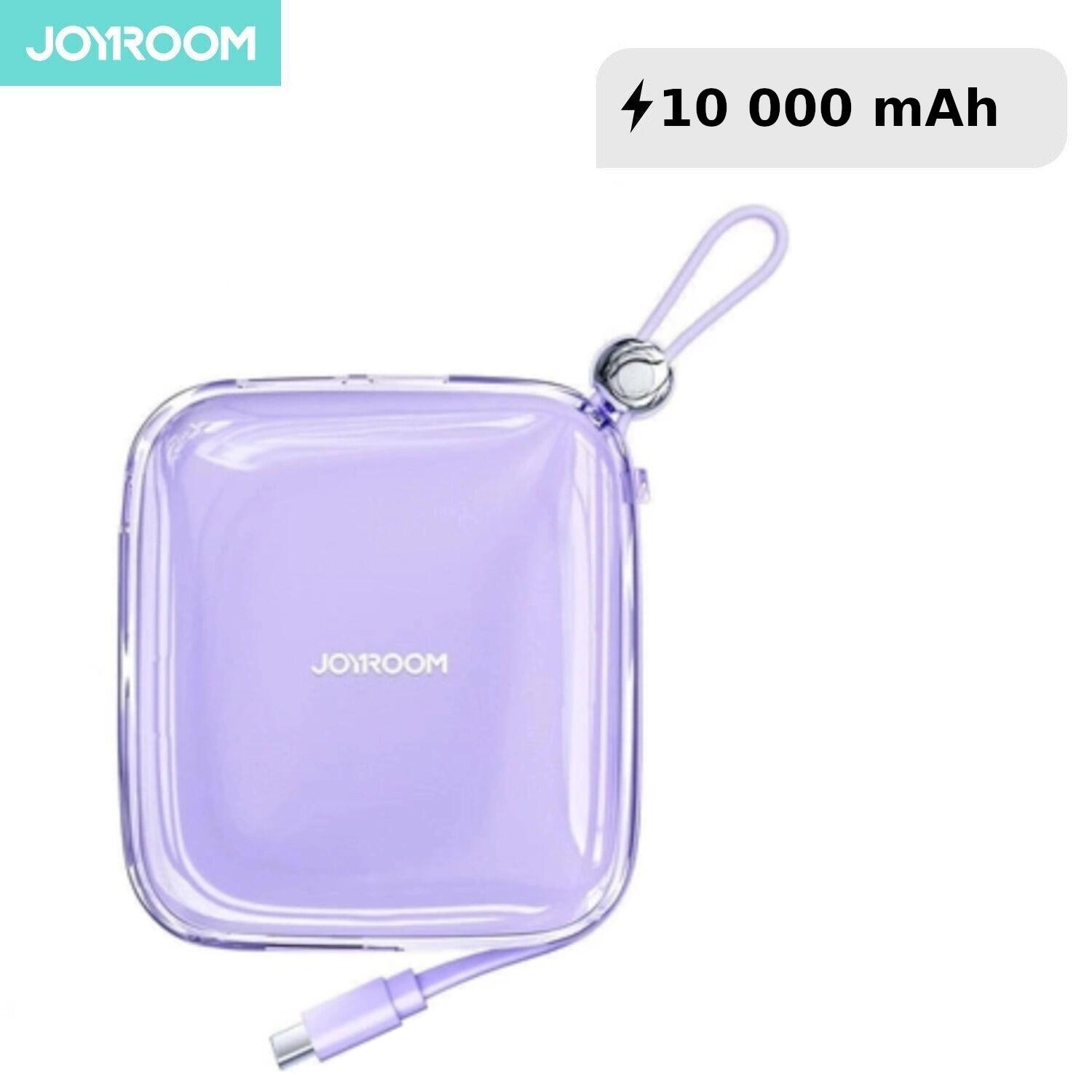 Joyroom JR-L005 10000mAh Lightning USB-A - fioletowy