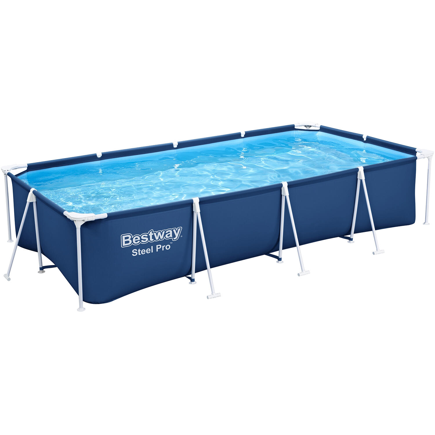 Basen Stelażowy Family Steel Pro 400x211x81 BESTWAY + Zestaw naprawczy