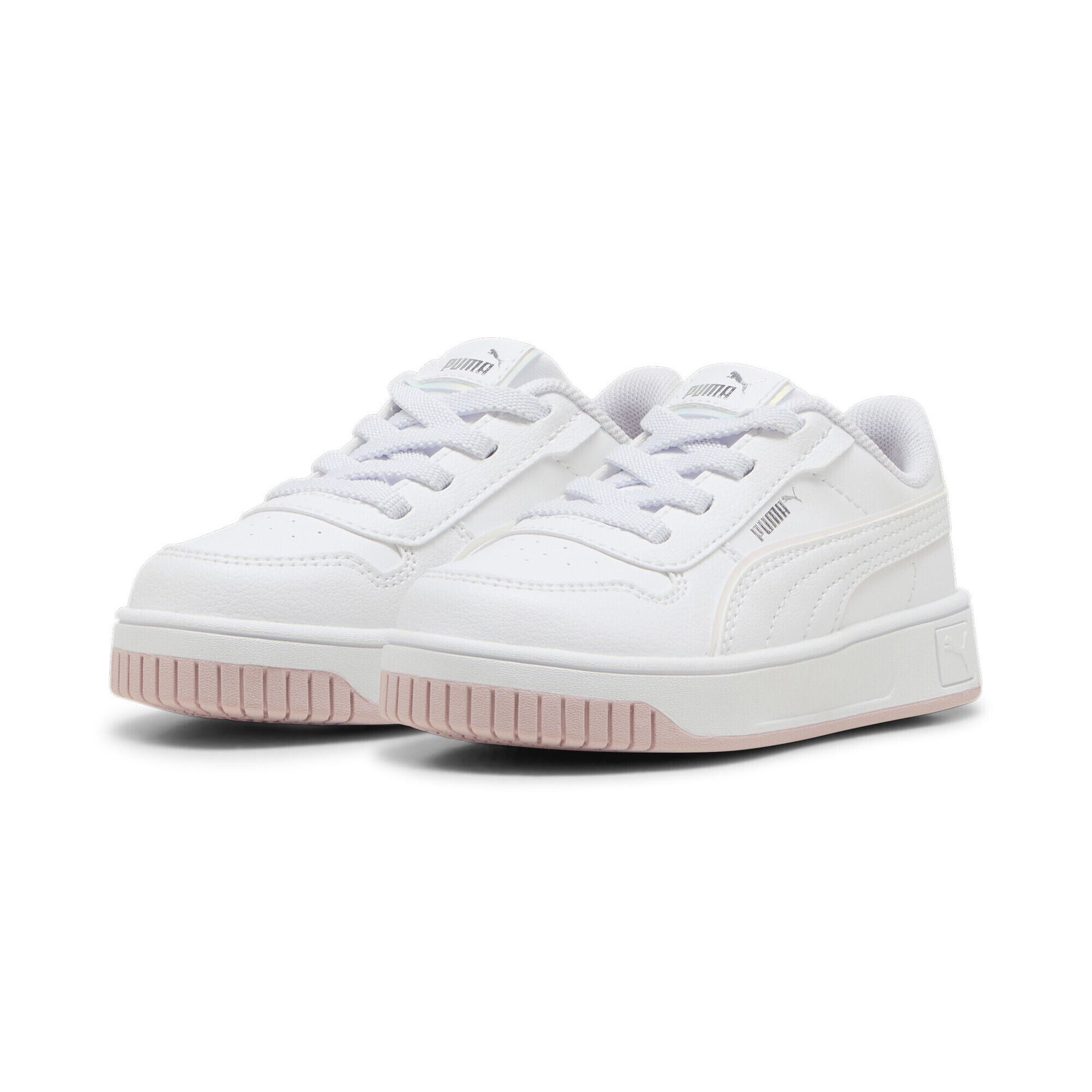 Sneakersy dla małych dzieci Carina Street Hol 2.0 PUMA White Mauve Mist Pink