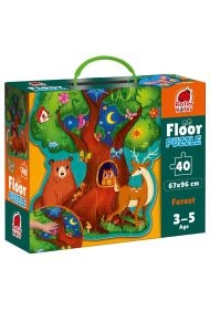 Puzzle podłogowe Zwierzęta leśne