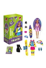 Układanka magnetyczna Podróżniczka