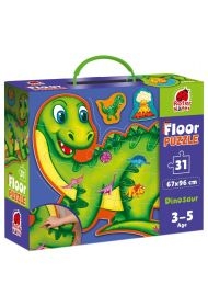 Puzzle podłogowe Dinozaury