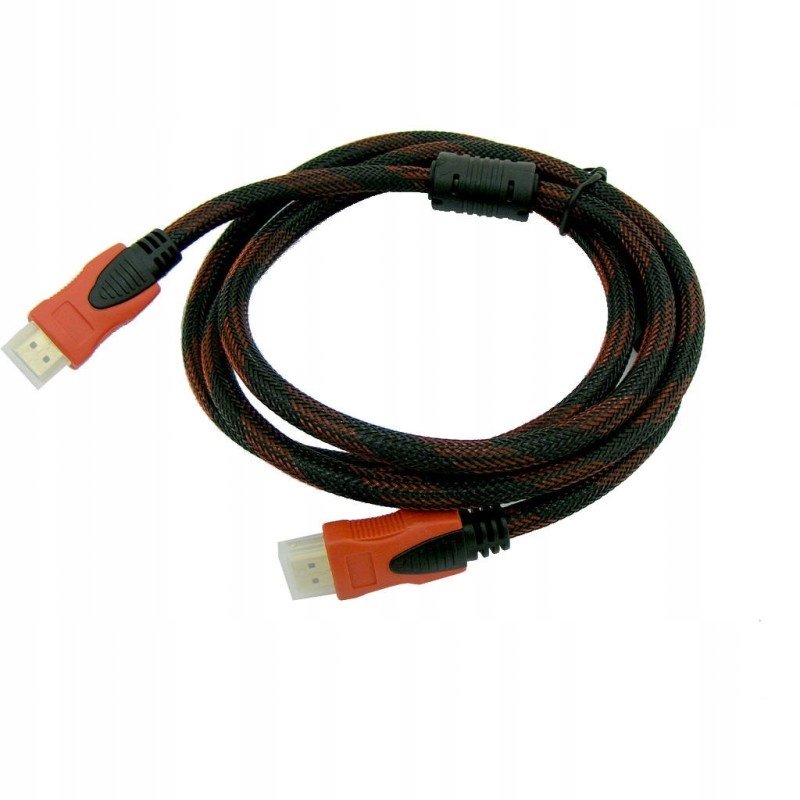Kabel HDMI OPLOT 1,5m GOLD 4K 3D HDTV HIGH SPEED Przewód