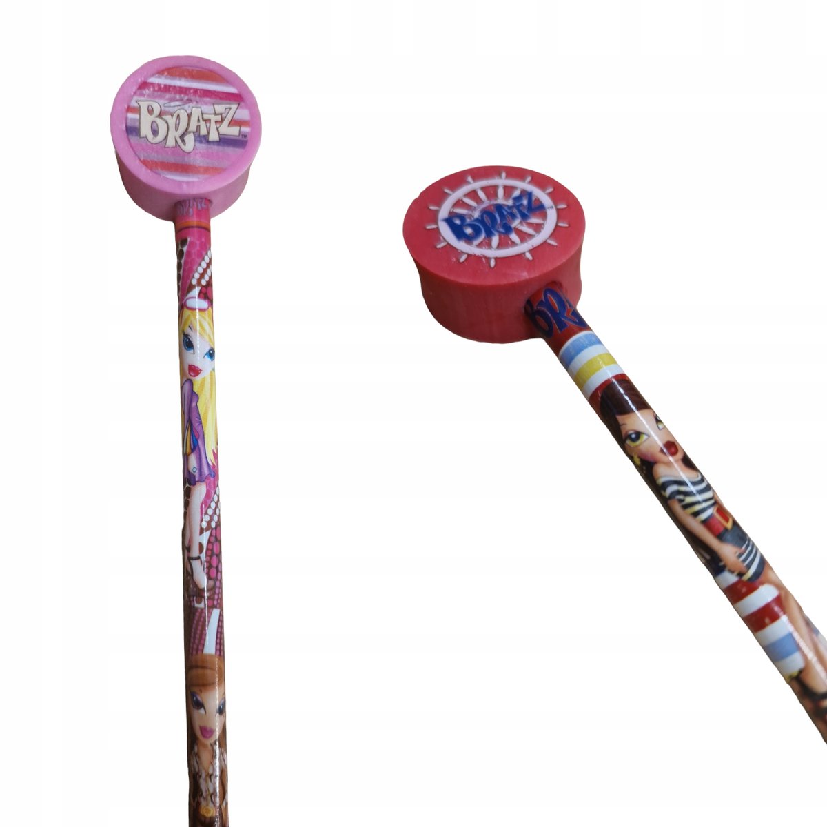 BRATZ OŁÓWEK Z GUMKĄ , GUMKA DO MAZANIA
