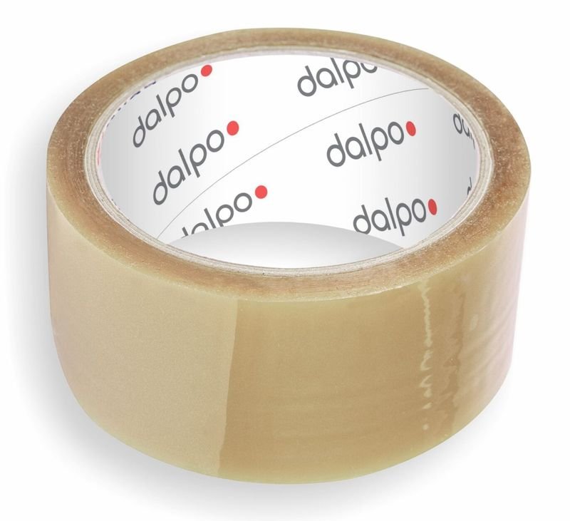 TAŚMA PAKOWA 48mm x 60 PRZEZROCZYSTA, CICHEGO ODWIJANIA, 36 SZTUK