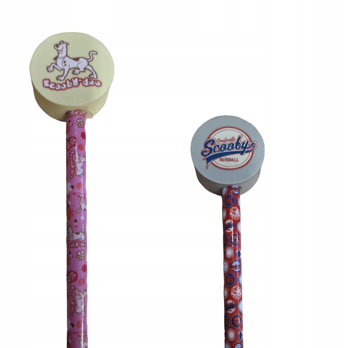 SCOOBY DOO OŁÓWEK Z GUMKĄ , GUMKA DO MAZANIA