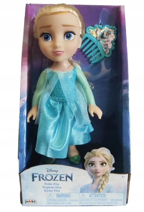 Disney's Lalka Elsa Frozen z pięknym strojem i grzebieniem 20722