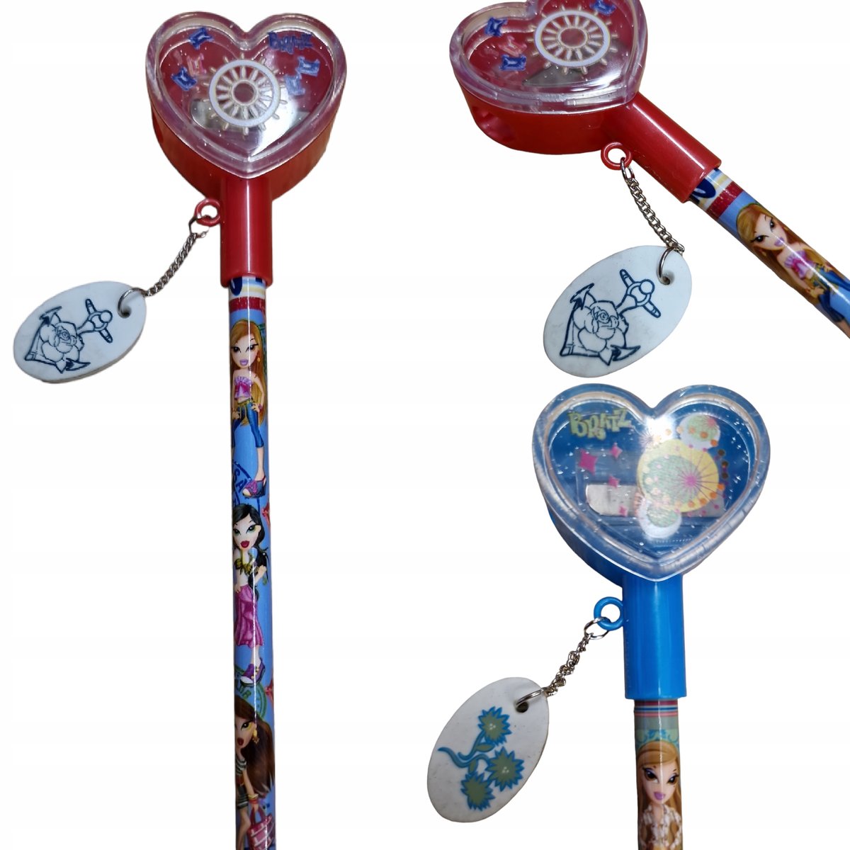 BRATZ OŁÓWEK Z TEMPERÓWKĄ I MINI GUMKA DO MAZANIA