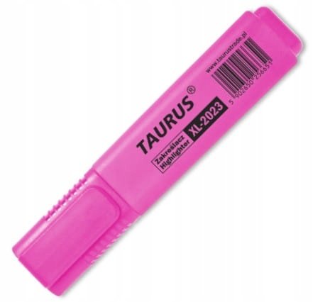 ZAKREŚLACZ FLUORESCENCYJNY 1-5mm RÓŻOWY