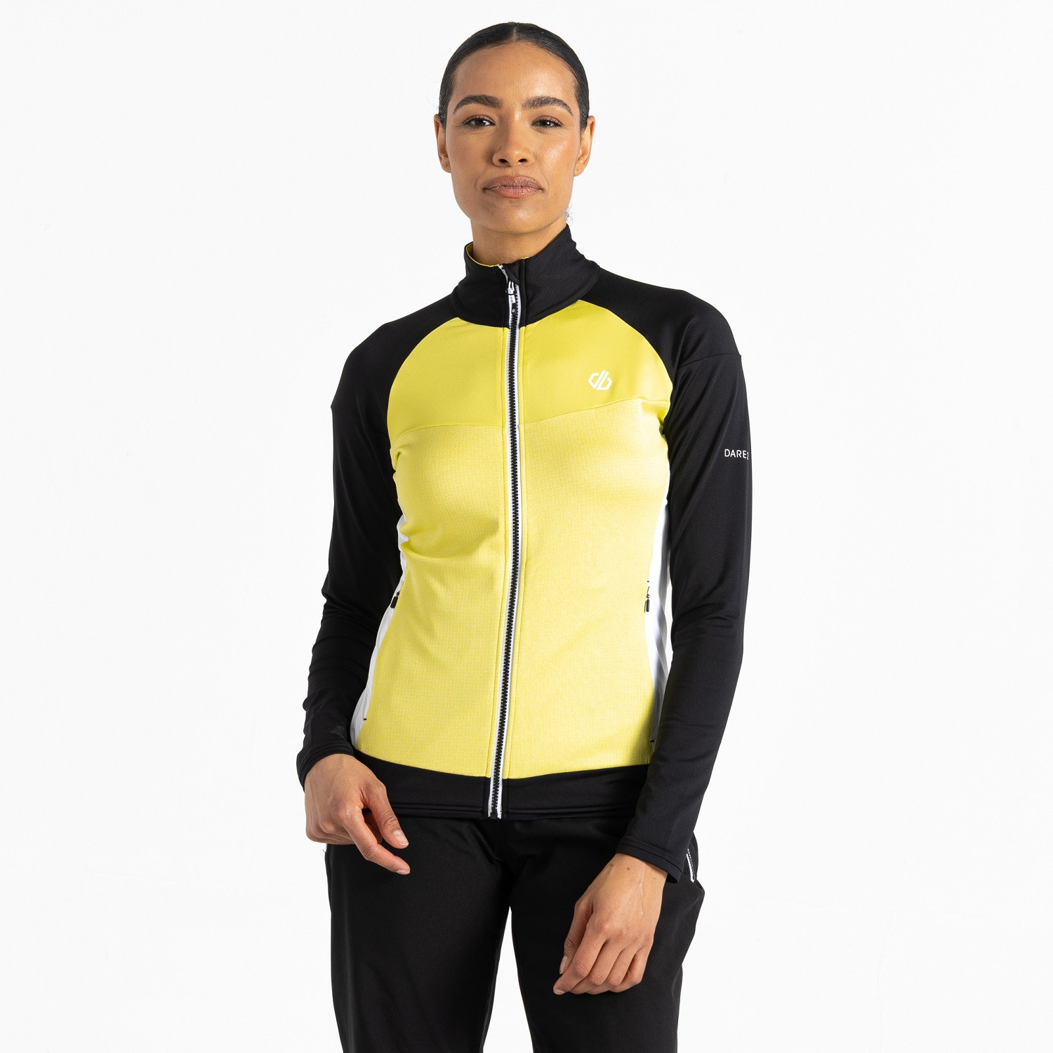 Bluza damska Dare 2b Elation II Core Stretch Rozmiar: S / Kolor: żółty/czarny