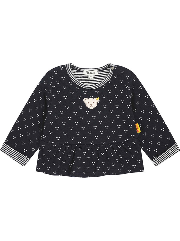 Steiff Koszulka w kolorze czarnym