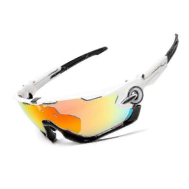 Pięcioczęściowe okulary do jazdy szczękowej Outdoor Spolaryzowane okulary przeciwsłoneczne 009270 Gogle jeździeckie G7