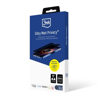 Folia ochronna 3MK Silky Matt Privacy do Google Pixel 9A