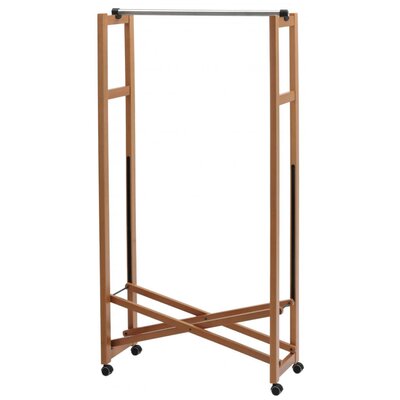 Stojak na ubrania ARREDAMENTI Giulius 78 x 31 cm Brązowy