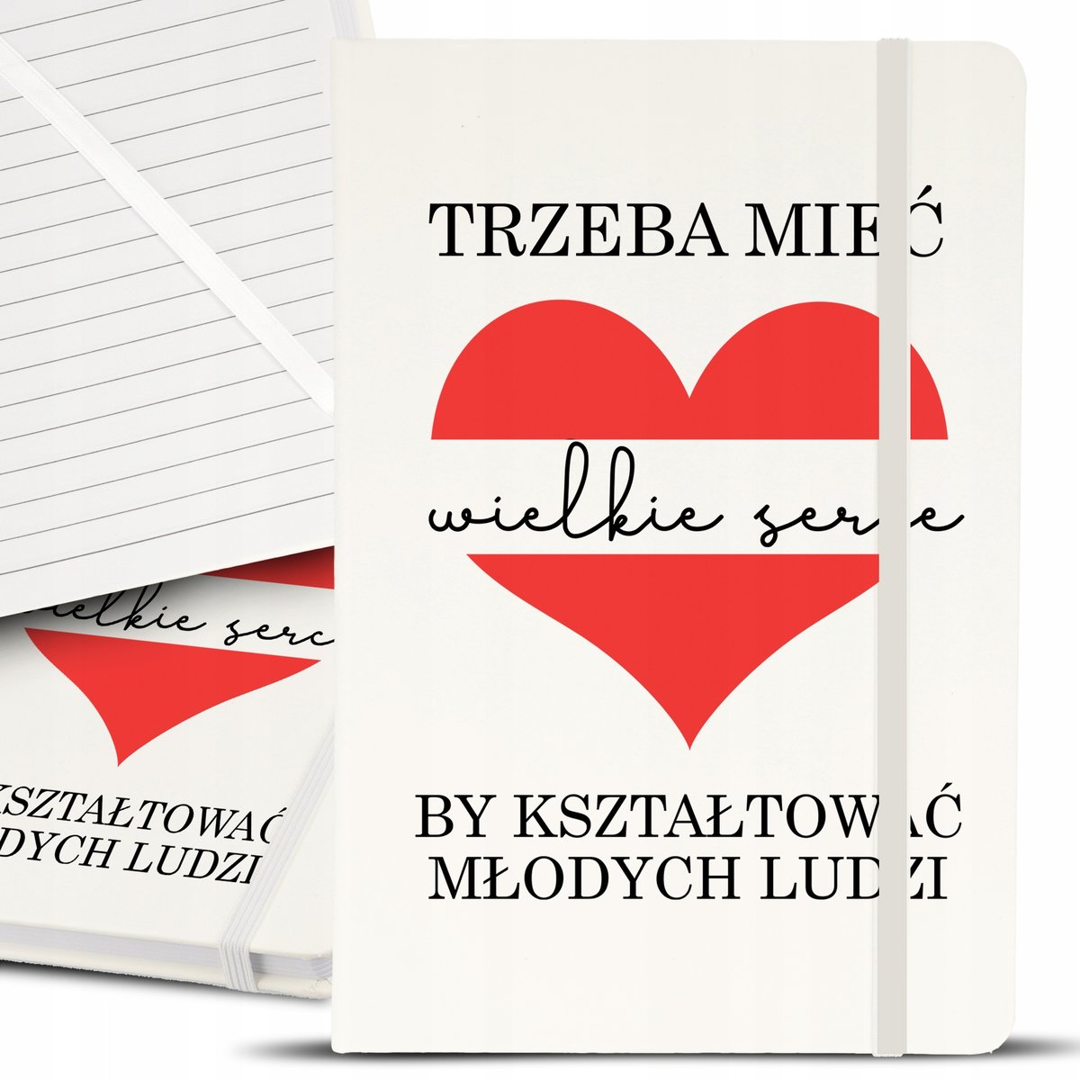 Notes Notatnik Bujo A5 Biały DLA NAUCZYCIELA Wzory