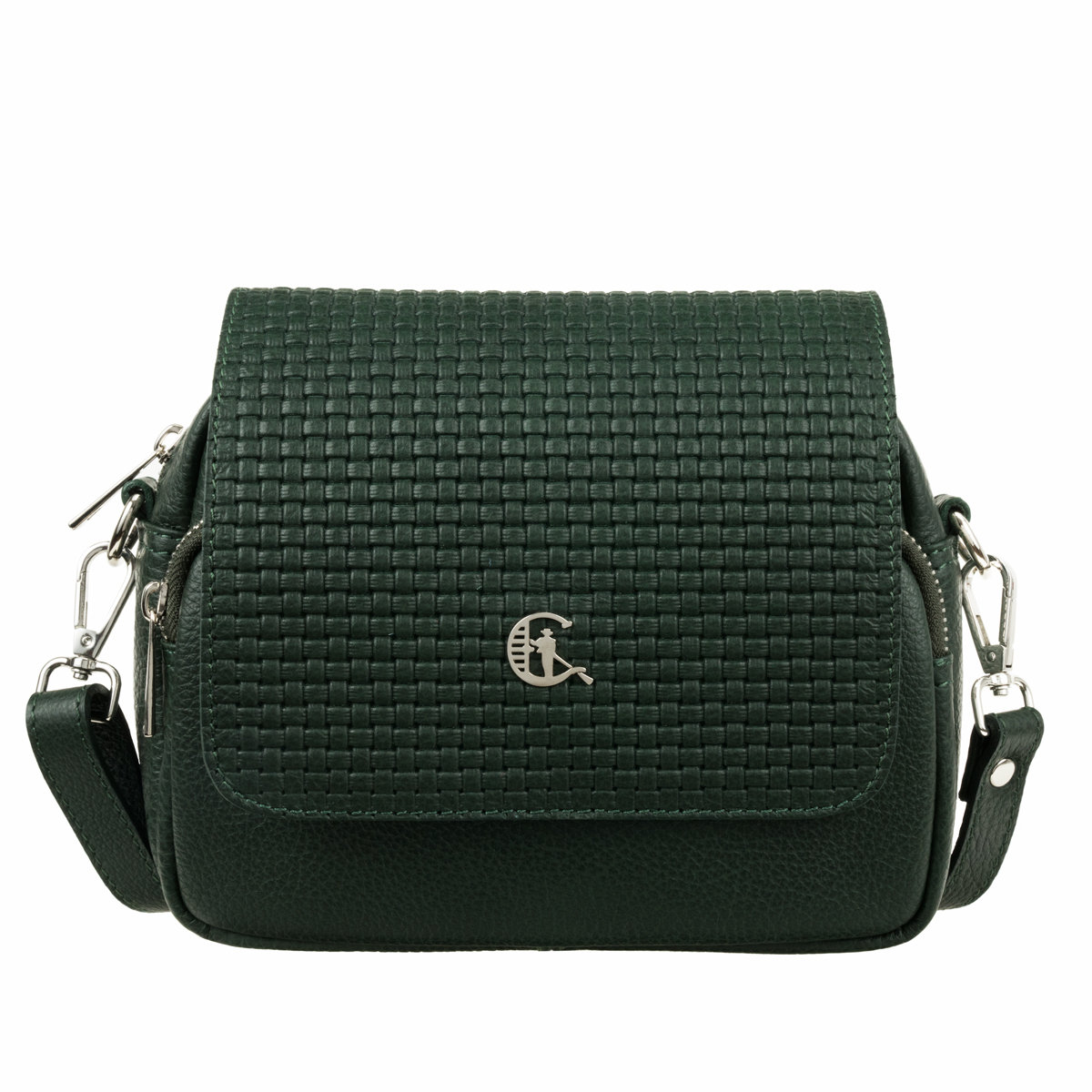 Torebka skórzana damska z klapką TD655s220-at1