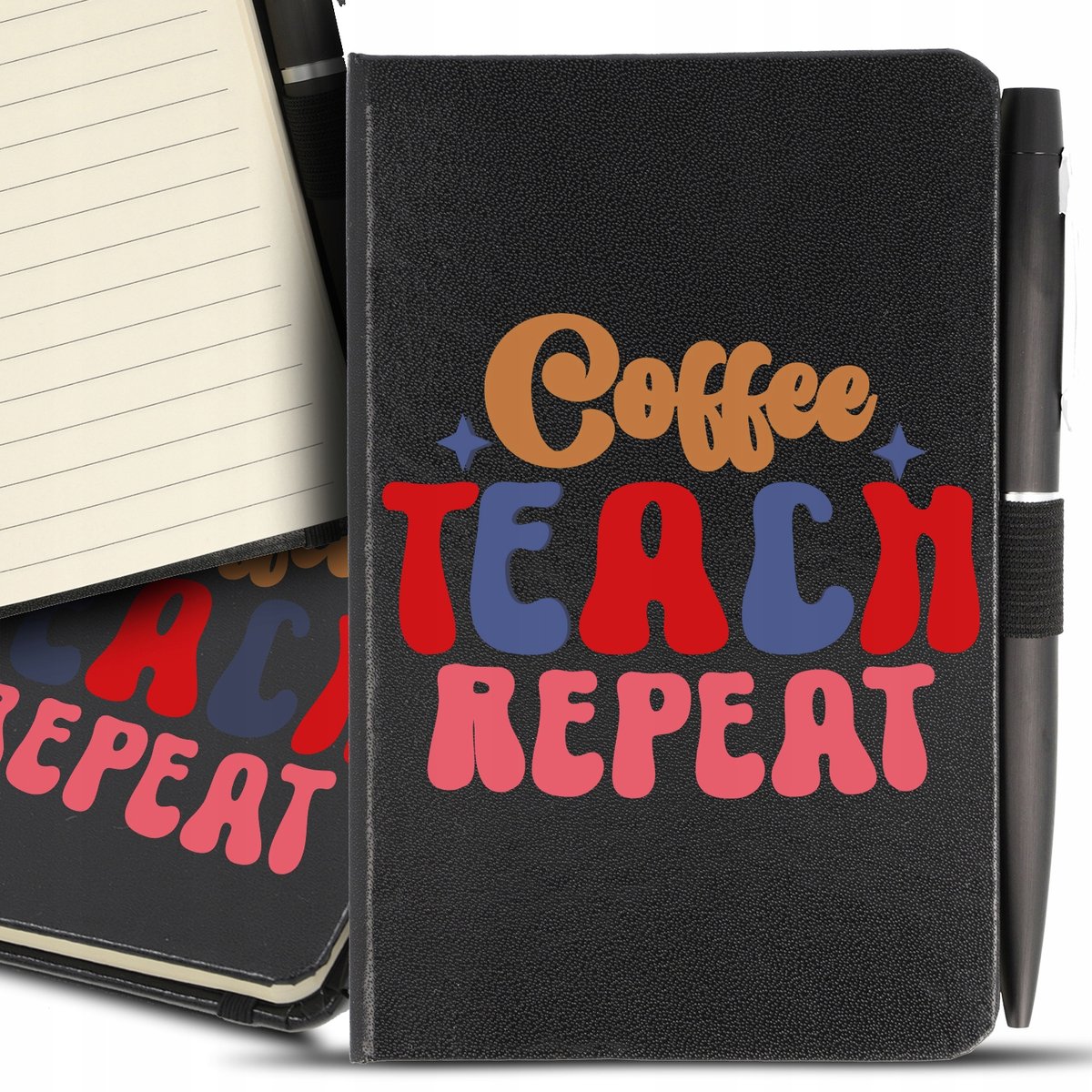 Notes Długopis A6 Dla Nauczyciela TEACH REPEAT Wz
