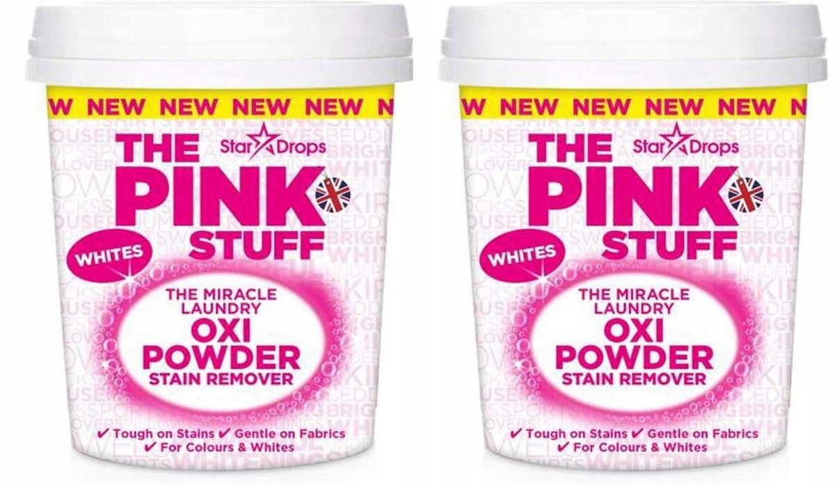 Skuteczny Wybielacz do białego THE PINK STUFF 2 kg