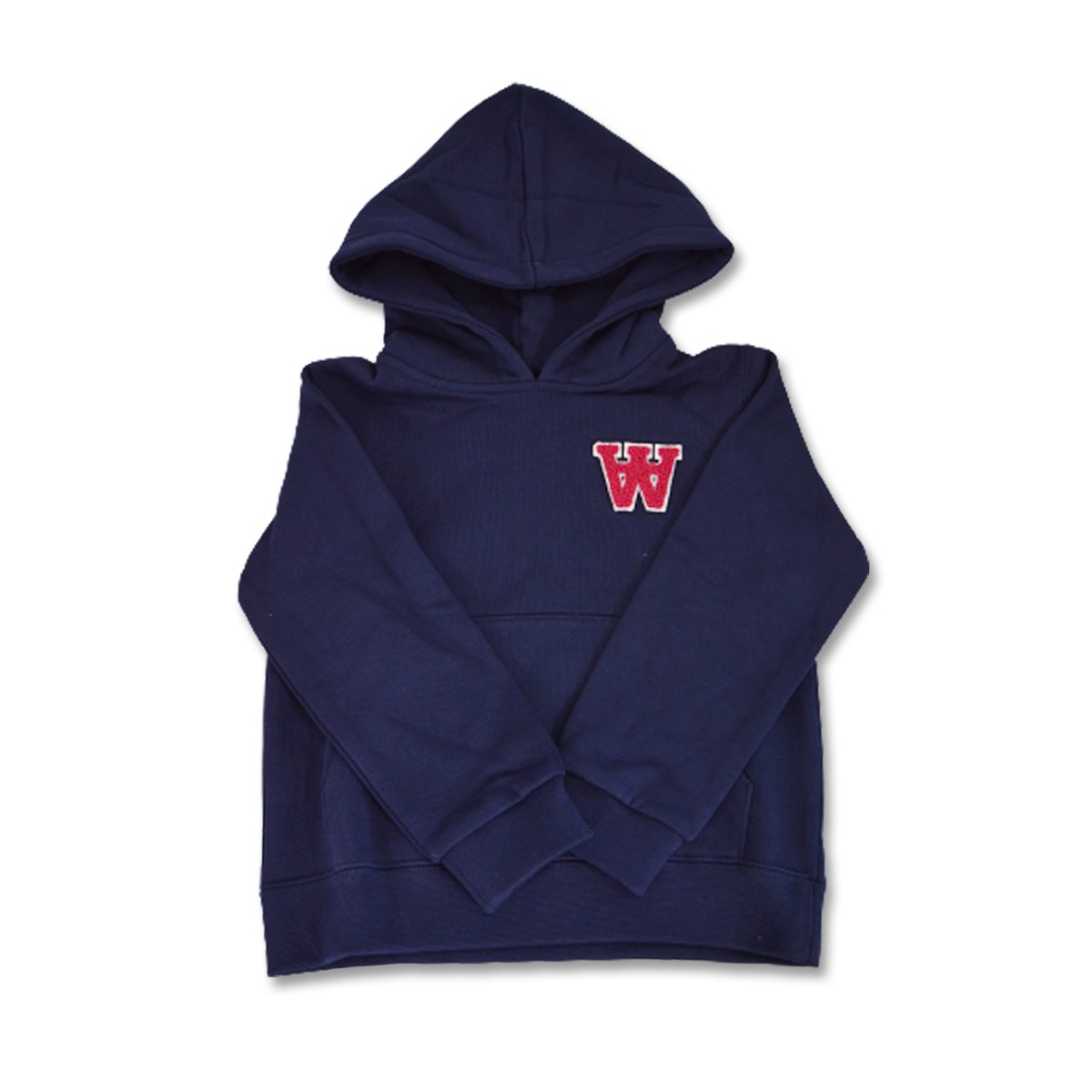 Bluza Wood Wood Izzy AA kids hoodie Navy - 10235605-2424-Navy-11-12y