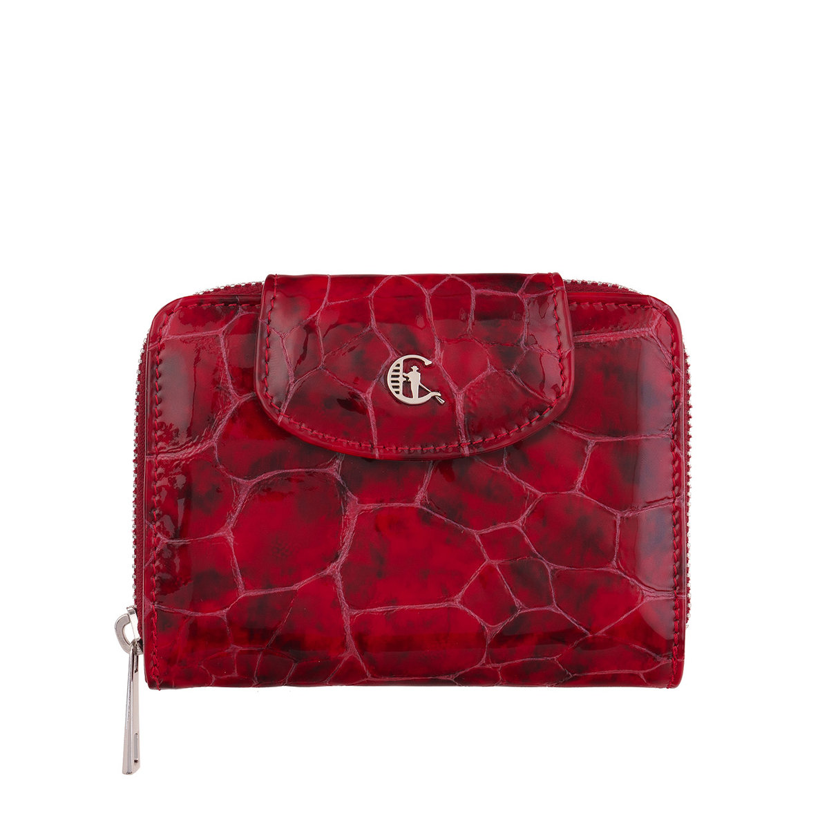 Lakierowany portfel damski Canaletto – elegancja, funkcjonalność i ochrona RFID PD1266s90