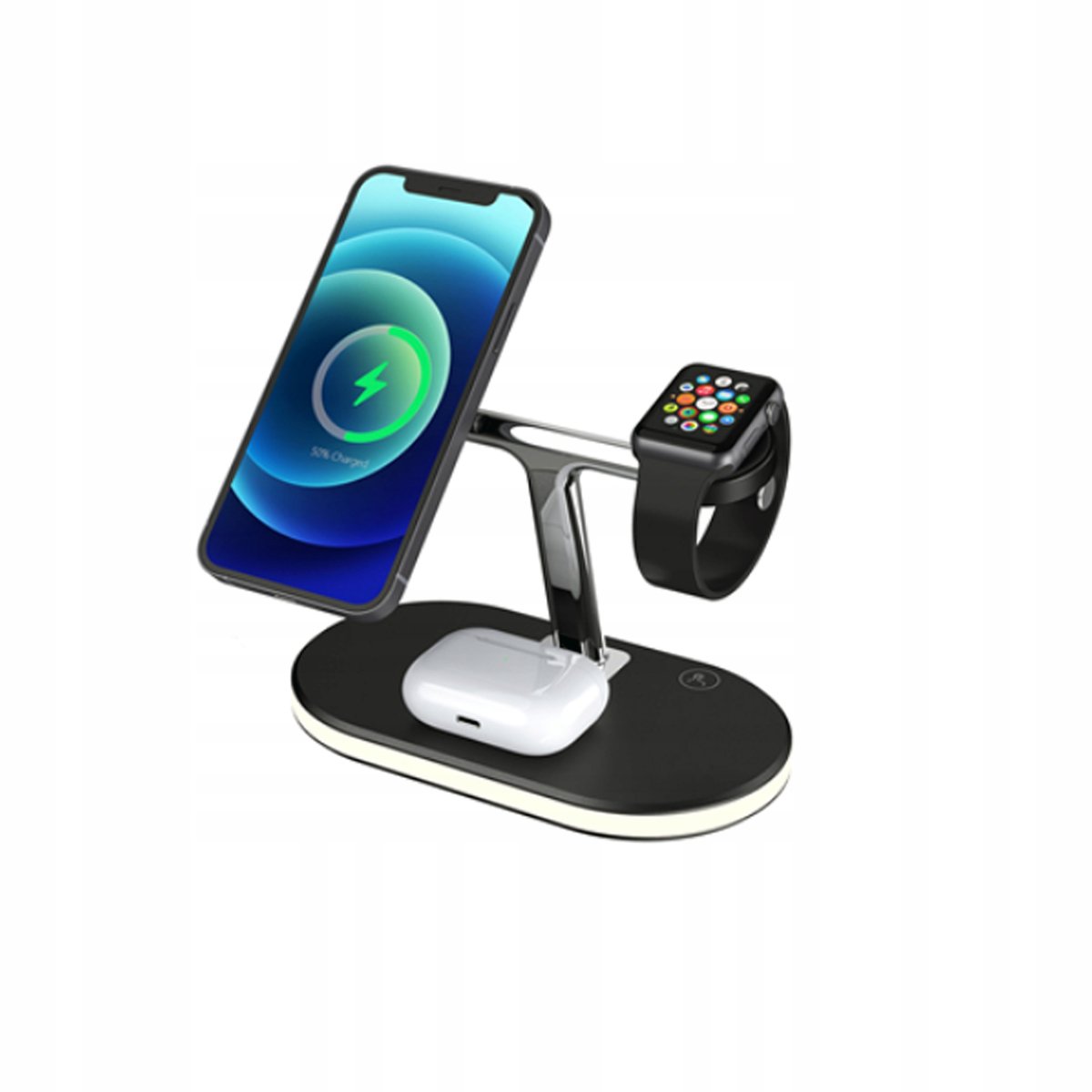 ŁADOWARKA INDUKCYJNA GOLDENPRO 3W1 MAGSAFE 15W C300