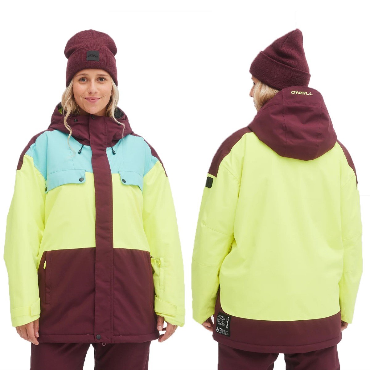 Kurtka damska zimowa O'Neill [1500015-43019] snowboard narty 20K-xs