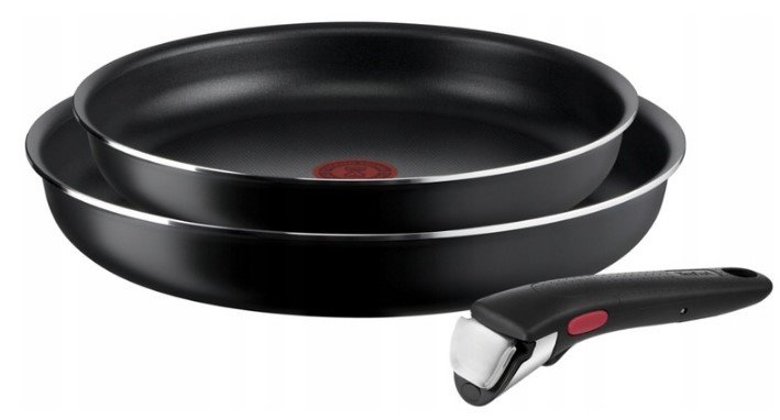 Zestaw patelni Tefal Ingenio Extra 3 el. 24 cm 28 cm uchwyt