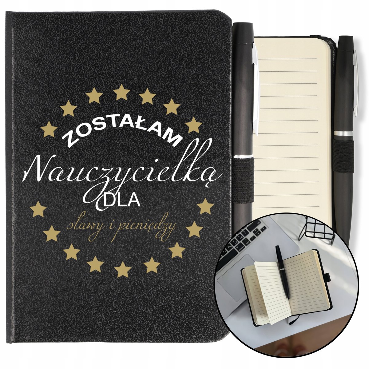 NOTES + DŁUGOPIS A6 PREZENT NA DZIEŃ NAUCZYCIELA