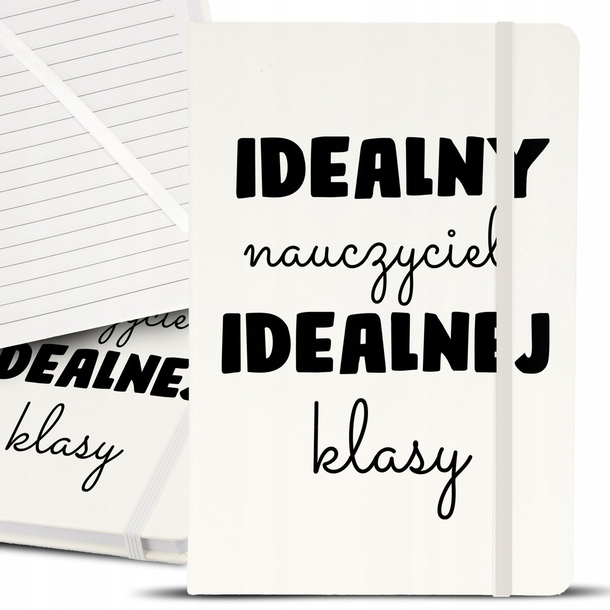 Notes Notatnik Bujo A5 Biały IDEALNY NAUCZYCIEL Wz
