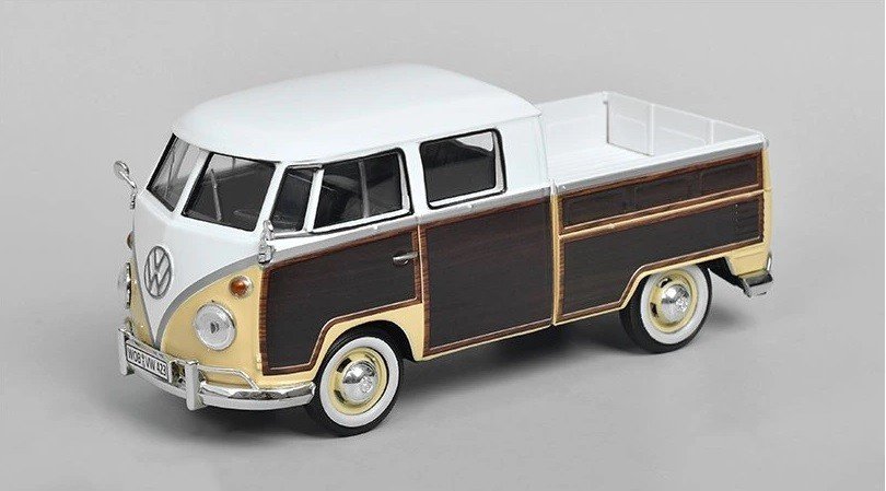 Motormax 1:24 Volkswagen T1 (Type 2) Pick Up, HIT, PREZENT