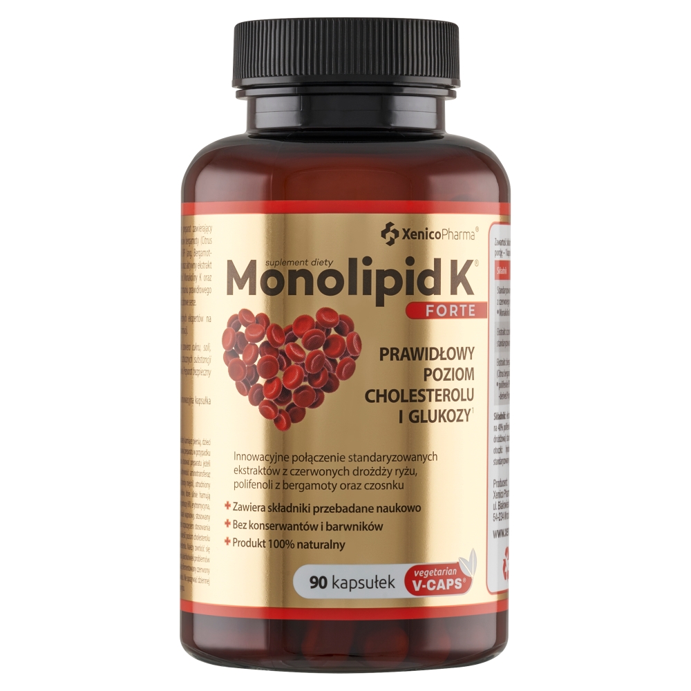 Xenico, Monolipid K Forte, 90 kaps.