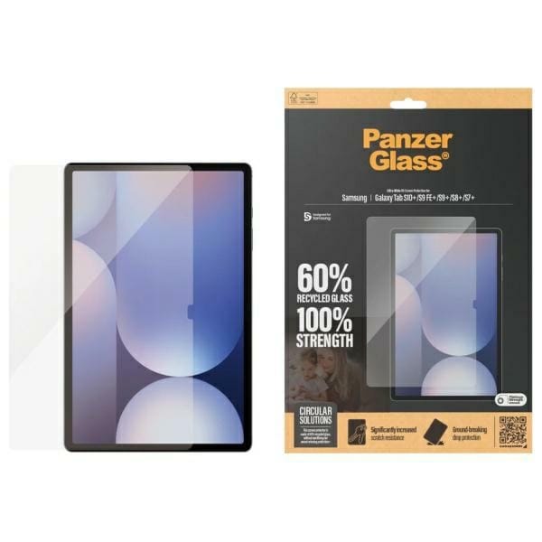 PanzerGlass Ultra-Wide Fit Sam Tab S7+/S8+/S9+/S9 FE+/S10+ Screen Protection 7379