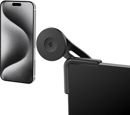 Spigen Uchwyt samochodowy TapLock Car Mount Holder do Tesla Model 3/X/S/Y/Cybertruck do iPhone z MagSafe, czarny