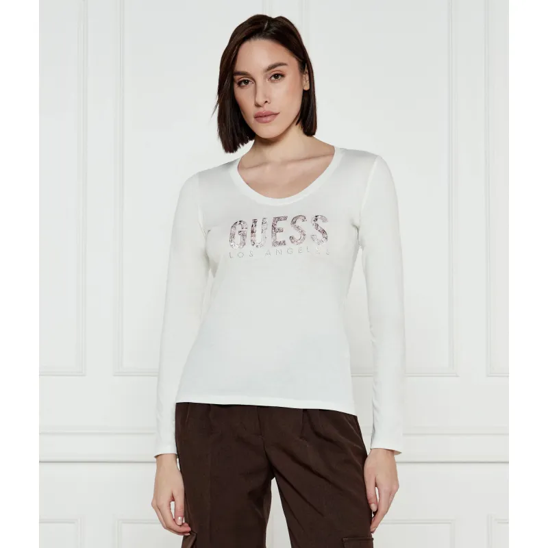 GUESS Bluzka Slim Fit