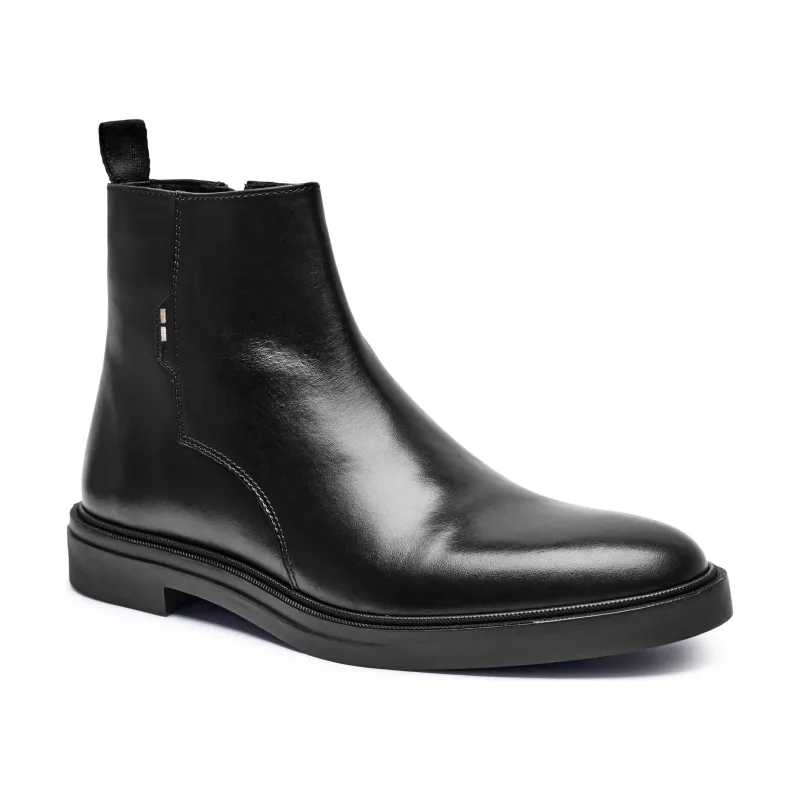 BOSS BLACK Skórzane sztyblety Calev