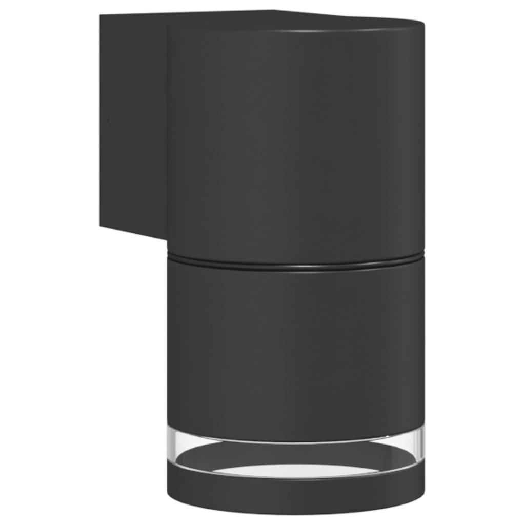 Kinkiet zewnętrzny, czarny, odlewane aluminium