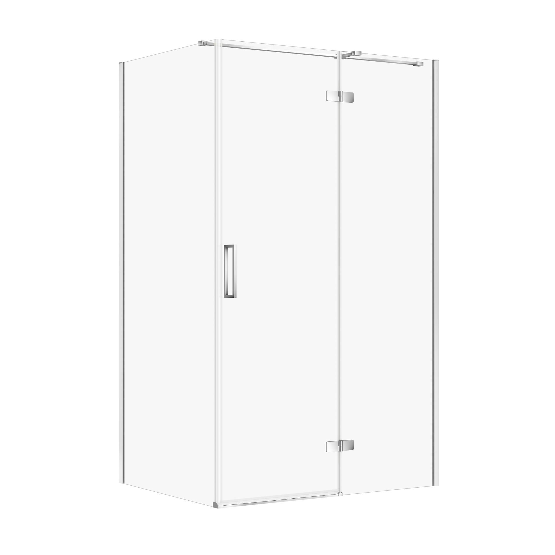Kabina prysznicowa Cersanit Jota 120x90x195 prostokątna chrom transparentne S160-025