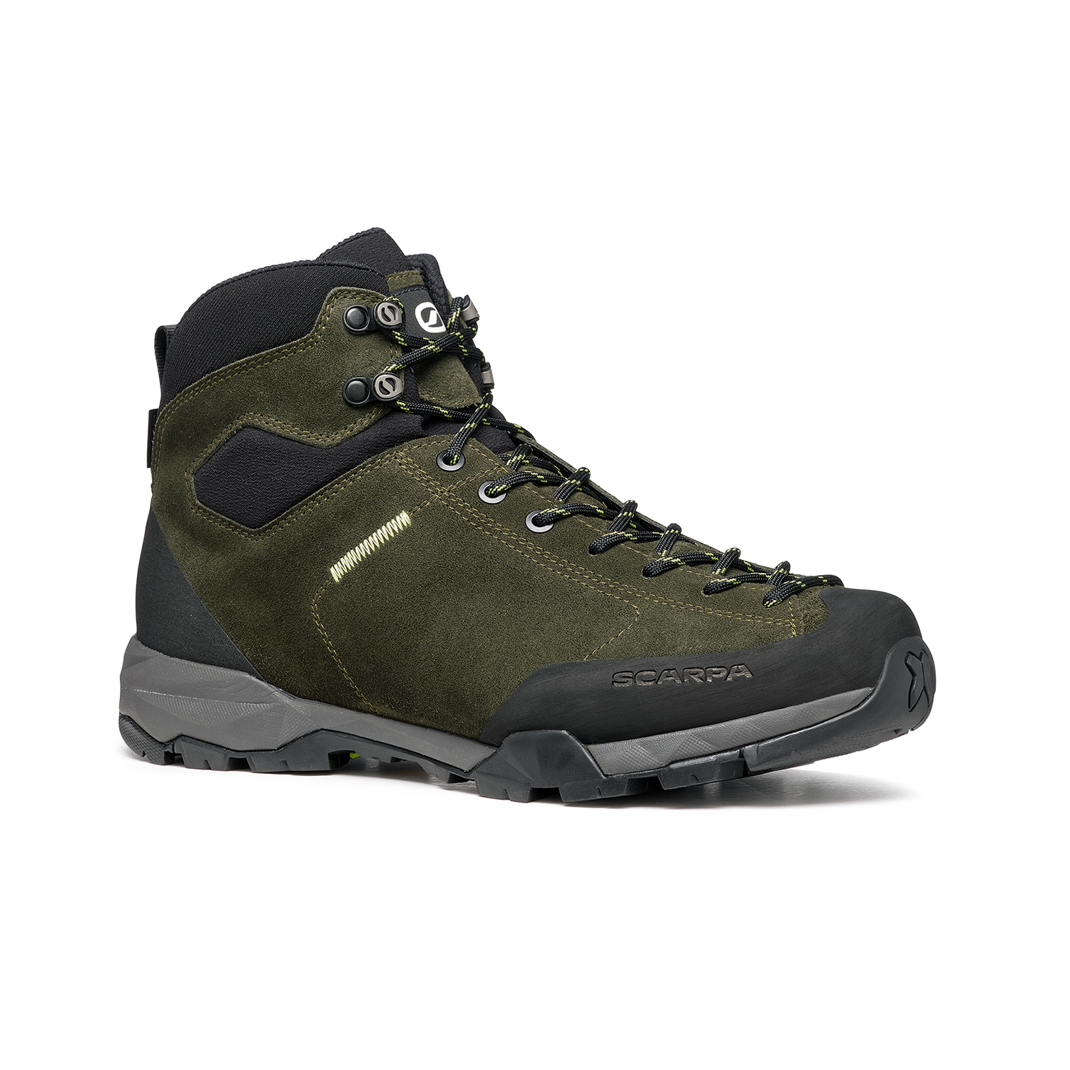 Męskie buty turystyczne Scarpa MOJITO HIKE GTX thyme green/lime - 42