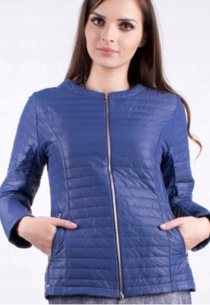 KURTKA DAMSKA NARZUTKA PLUS SIZE PROSTA PRAKTYCZNA EXTRA OKAZJA