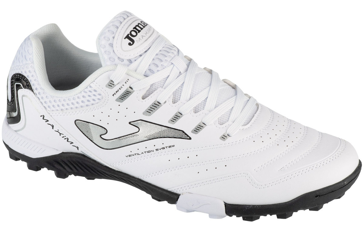 Joma Maxima 2502 TF MAXS2502TF, Męskie, buty piłkarskie - turfy, Biały