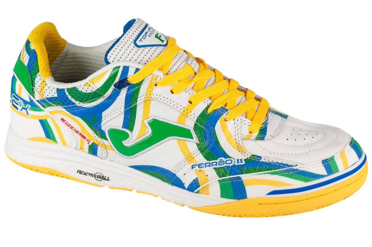 Joma Top Flex Rebound 2442 IN TORW2442IN, Męskie, buty halowe - halówki, Biały