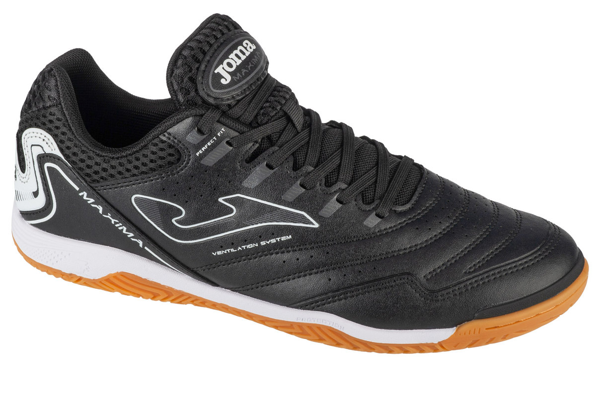 Joma Maxima 2501 IN MAXS2501IN, Męskie, buty halowe - halówki, Czarne