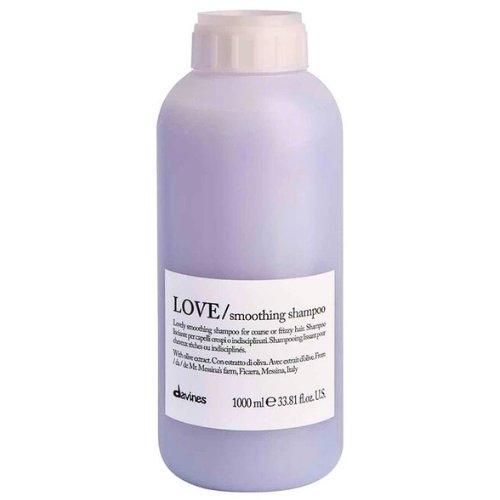 DAVINES Essential Haircare Love Smoothing Szampon do niesfornych i puszących się włosów 1000ml
