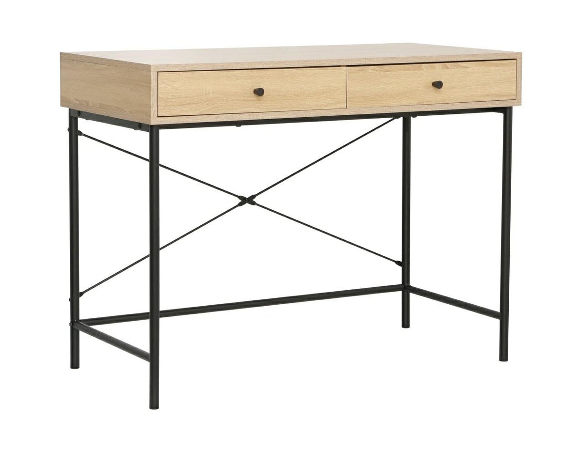 Biurko Hornet dąb naturalny/ czarne