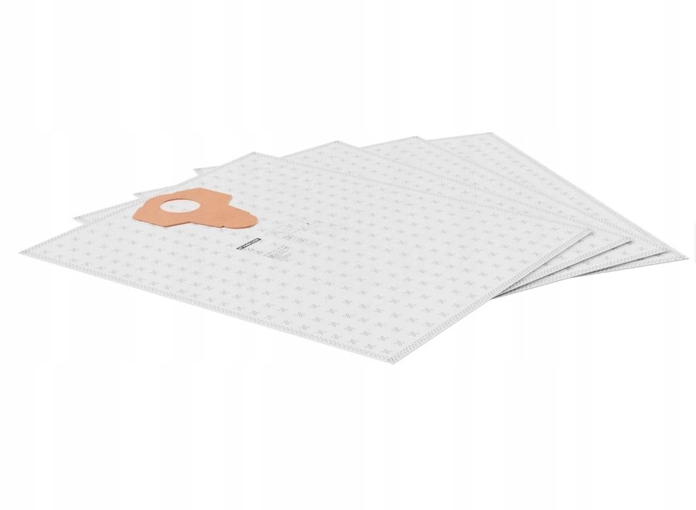 Worki włóknowe do odkurzacza Parkside PVFT 20 A1 tekstylne 5 szt.