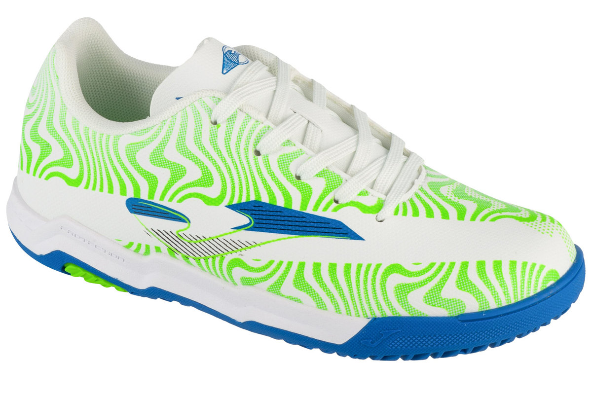 Joma Evolution Jr 2502 IN EVJS2502IN, dla chłopca, buty halowe - halówki, Biały