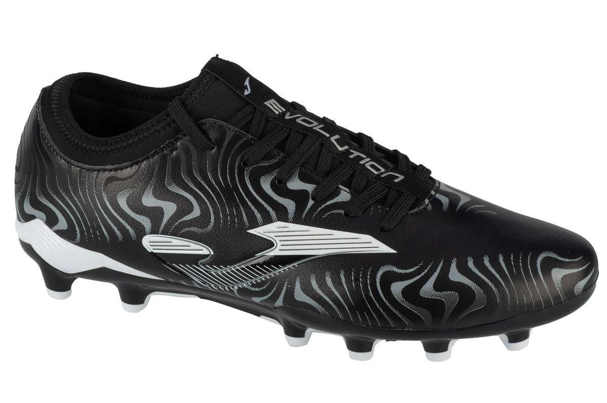 Joma Evolution 2501 FG EVOS2501FG, Męskie, buty piłkarskie - korki, Czarne