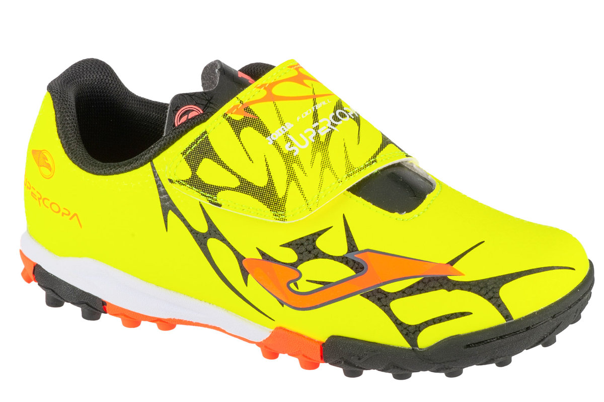 Joma Super Copa Jr 2509 TF SCJS2509TFV, dla chłopca, buty piłkarskie - turfy, Żółty