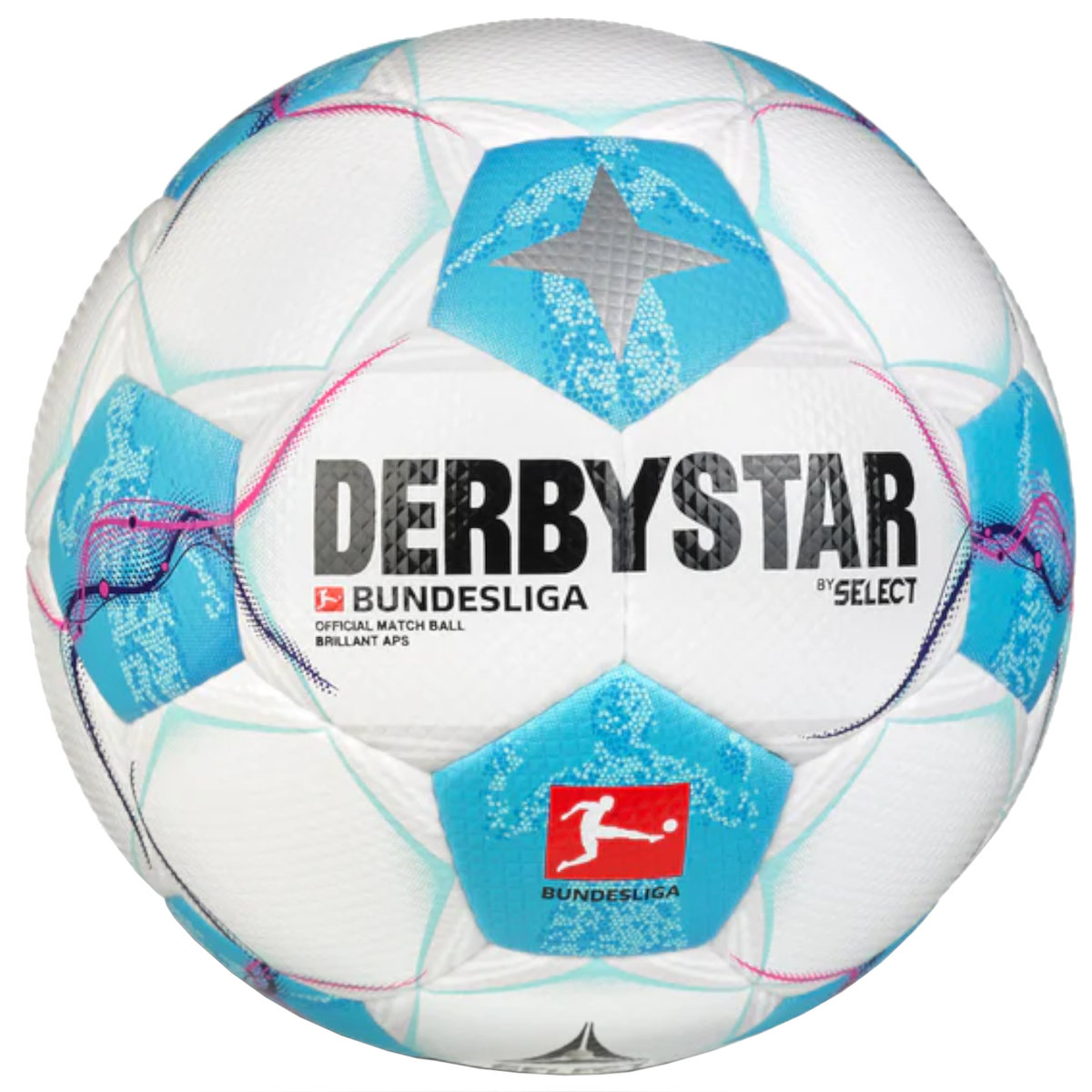 Derbystar Bundesliga Brillant APS v24 FIFA Quality Pro Ball 102011F, unisex, piłki do piłki nożnej, Białe