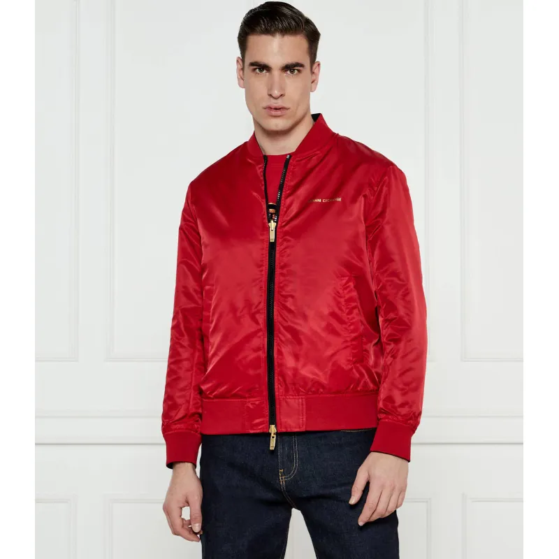 Armani Exchange Dwustronna kurtka bomber Regular Fit
